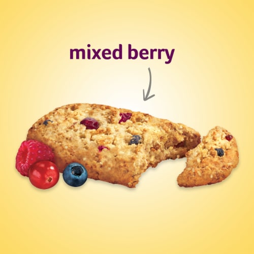 Belvita Soft Baked Mixed Berry Breakfast Biscuits Perspective: top