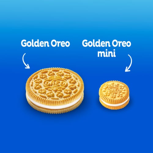 Oreo Mini Golden Sandwich Cookies Snack Pack Snak-Sak Perspective: top