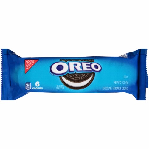 Oreo Sandwich Cookies 12 Count Perspective: top