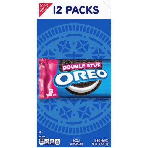 Oreo Double Stuf Sandwich Cookies Perspective: top