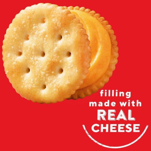 Ritz Cheese Cracker Sandwiches Perspective: top