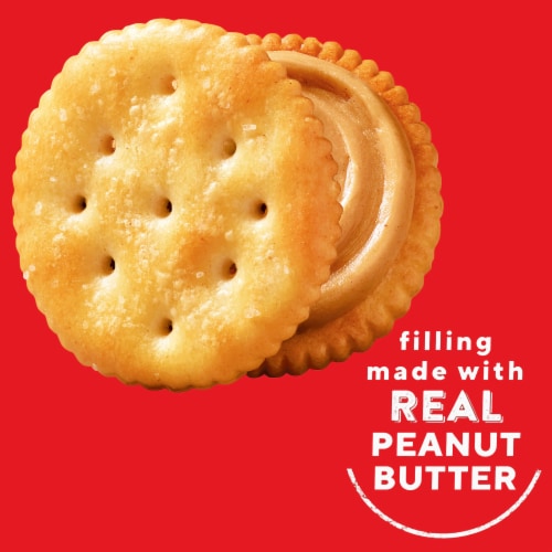 Ritz Peanut Butter Sandwich Crackers Snack Packs Perspective: top