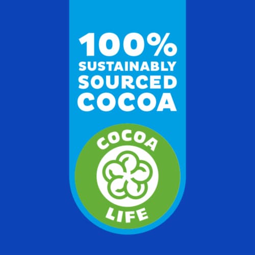 Oreo Mint Flavored Creme Chocolate Sandwich Cookies Family Size Perspective: top