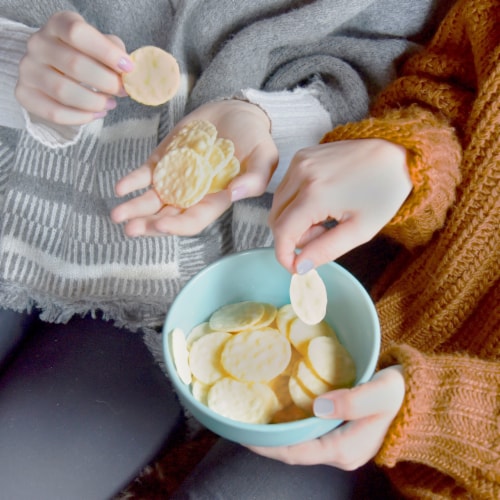 Good Thins Three Cheese Rice & Cheese Snacks Gluten Free Crackers