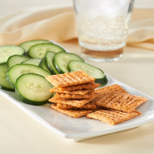 Triscuit Dill Sea Salt & Olive Oil Whole Grain Wheat Crackers Perspective: top