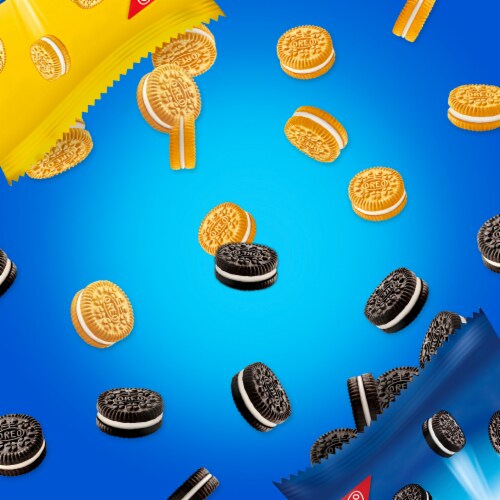 OREO Mini Mix Sandwich Cookies Variety Pack Perspective: top