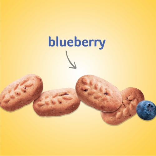 Belvita Bites Blueberry Mini Breakfast Biscuits Perspective: top