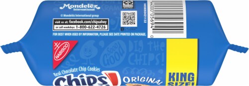 Chips Ahoy Orginal King Size Perspective: top