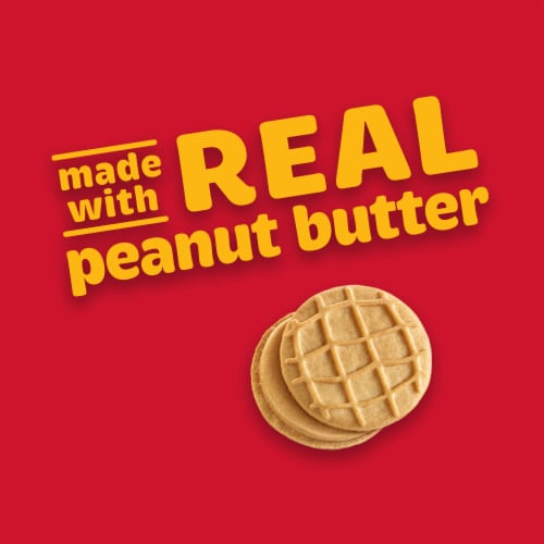 Nutter Butter Fudge Covered Peanut Butter Sandwich Cookies Perspective: top