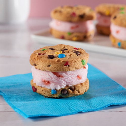 CHIPS AHOY! Candy Blasts Chocolate Chip Cookies Family Size Perspective: top