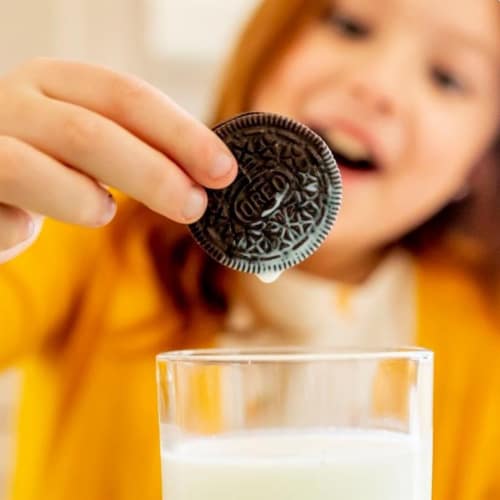 Oreo Chocolate Sandwich Cookies Party Size Perspective: top