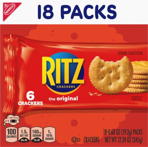 Ritz Crackers Multipack Perspective: top
