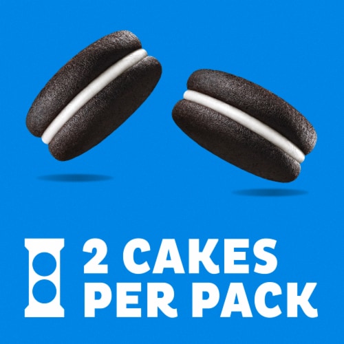 Oreo Cakesters Soft Snack Cakes Perspective: top