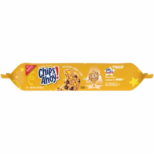 Chips Ahoy! Golden Candy Chip Cookies Perspective: top