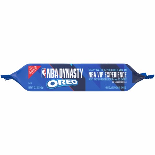 Oreo Limited Edition NBA Dynasty Chcocolate Sandwich Cookies Perspective: top