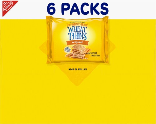Wheat Thins Original Whole Grain Crackers Multipack Perspective: top