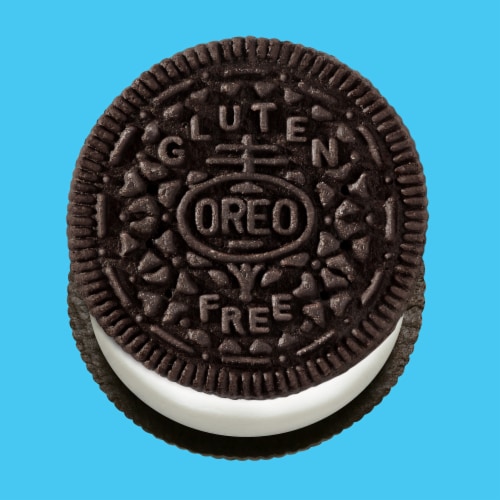 Oreo Double Stuf Gluten Free Chocolate Sandwich Cookies Perspective: top