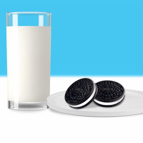 OREO Double Stuf Gluten Free Chocolate Sandwich Cookies Perspective: top