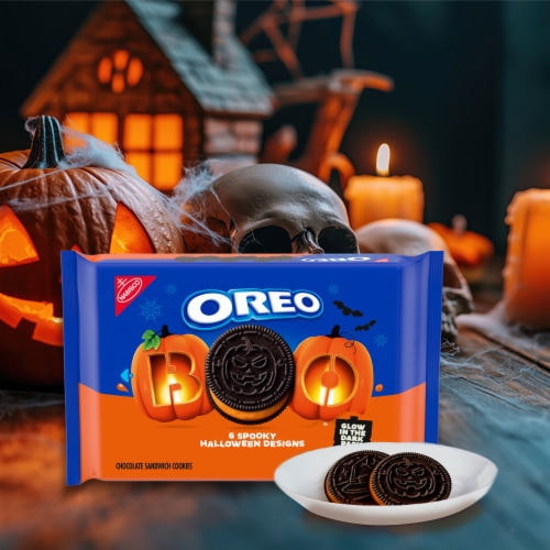 OREO Halloween Chocolate Sandwich Cookies Perspective: top