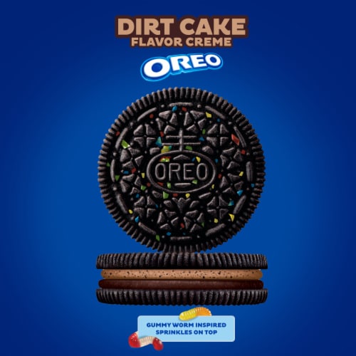 Oreo Dirt Cake Chocolate Sandwich Cookies Perspective: top
