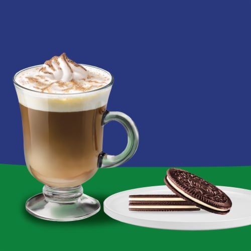 OREO Thins Irish Creme Chocolate Sandwich Cookies Perspective: top