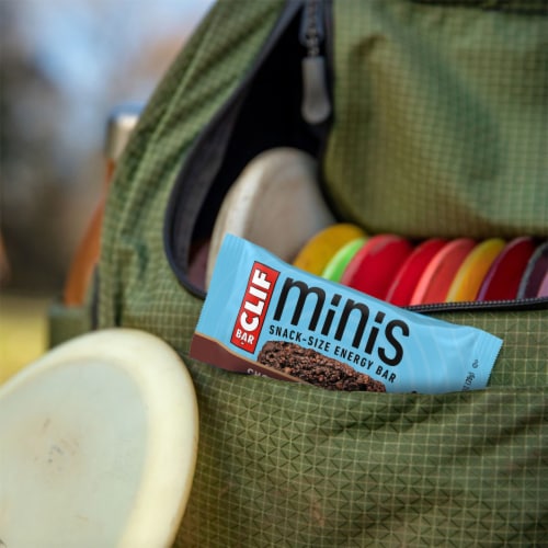 CLIF BAR Minis Energy Bars & belVita Crunchy Breakfast Biscuits Variety Pack Perspective: top