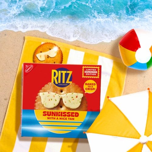 RITZ Sunkissed Crackers Perspective: top
