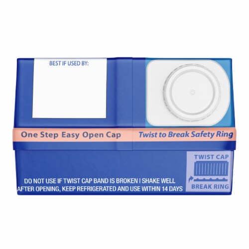Lactaid Shelf-Stable 2% Reduced Fat Milk, 32 oz Perspective: top