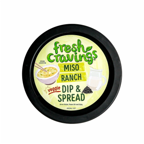 Fresh Cravings® Miso Ranch Veggie Dip Perspective: top