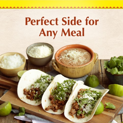 Rosarita Traditional Microwavable Refried Beans Perspective: top