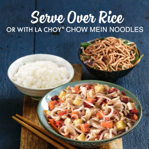 La Choy Chicken Chow Mein White Meat Chicken & Sauce With Asian-Style Vegetables Perspective: top