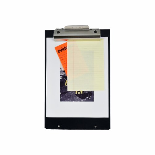 Saunders Storage Clipboard,Letter Size,Metal,Blk  21117 Perspective: top