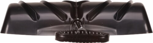 Suncast Steal Core Pusher with Strip Shovel - Green Perspective: top