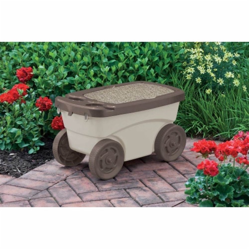 Suncast® Garden Scooter Perspective: top