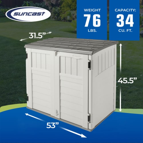 Horizontal Storage Shed