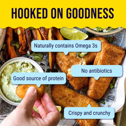Gorton’s Beer Battered Fish Fillets, Wild Caught Pollock, Frozen Perspective: top