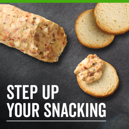 Hillshire® Snacking Dips and Spreads Pepperoni Mozzarella & Tomato Perspective: top