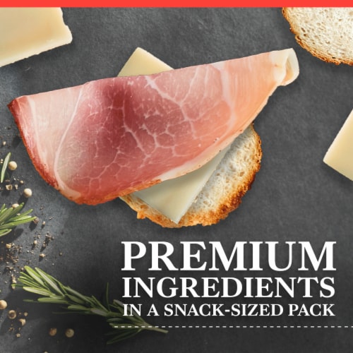 Hillshire® Snacking Small Plates Prosciutto with White Cheddar Cheese Perspective: top