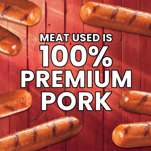 Hillshire Farm Cheddarwurst Links Smoked Sausage with Wisconsin Cheese Perspective: top
