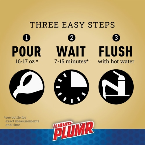 Liquid-Plumr 128 Oz. Pro-Strength Clog Destroyer Drain Cleaner 00252 Perspective: top