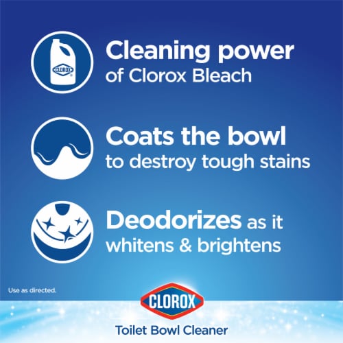 Clorox Toilet Bowl Rain Clean Cleaner Perspective: top