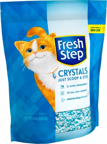 Fresh Step Crystals Cat Litter Perspective: top