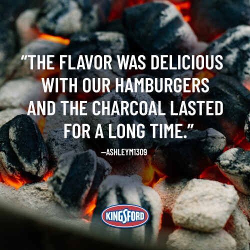 Kingsford BBQ Charcoal Briquettes with Signature Mesquite Perspective: top