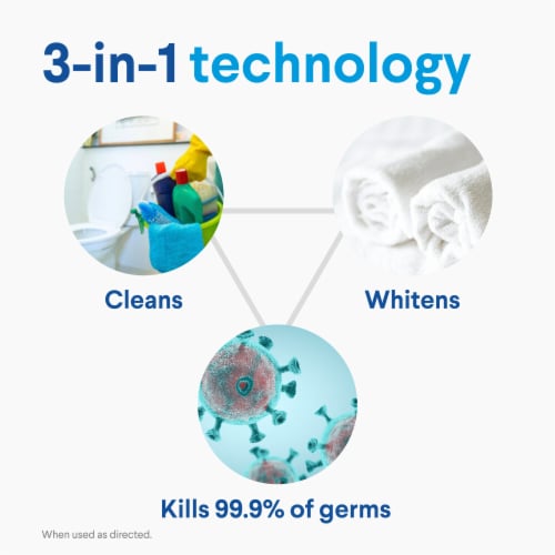 Clorox Concentrated Formula Regular Disinfecting Bleach Perspective: top