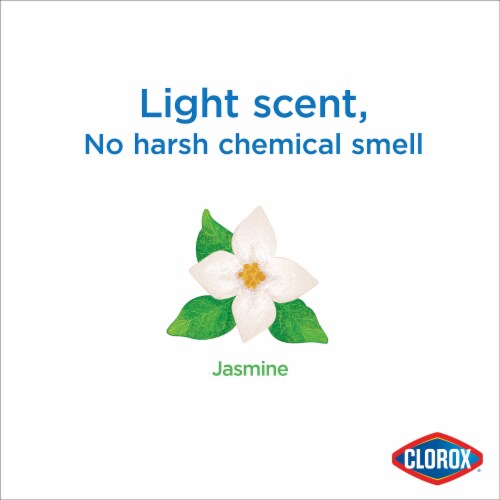 Clorox Jasmine Scent Paper Towel Wipes Perspective: top