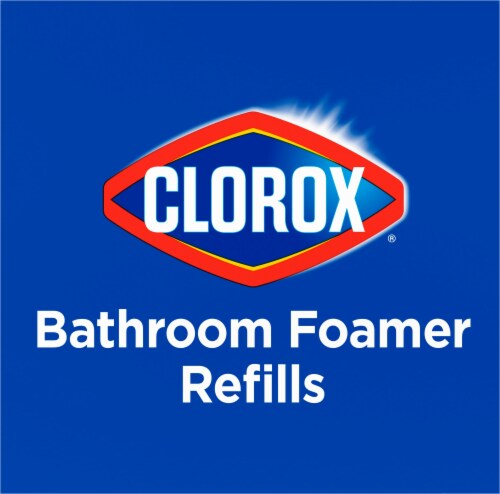 Clorox® Bathroom Foamer Refills Perspective: top