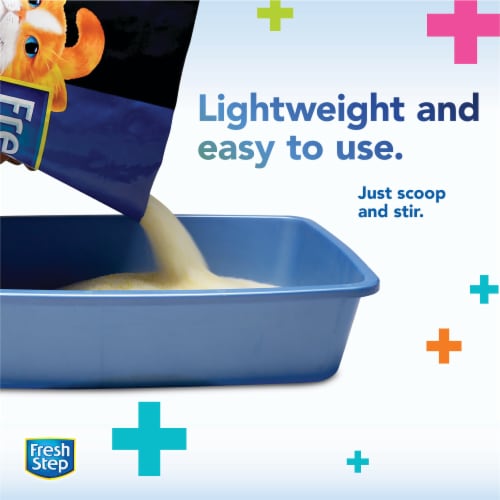 Fresh Step Crystals Health Monitoring Cat Litter With 30-Day Odor Control Perspective: top