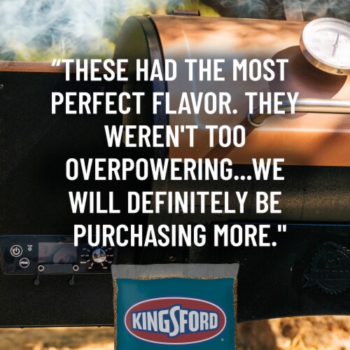 Kingsford 100% Natural Hardwood Blend Wood Pellets, Hickory Perspective: top