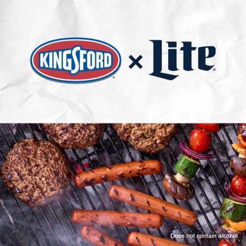 Kingsford Miller Lite Beercoal Charcoal Briquettes Made with Real Beer, 16 Pounds Perspective: top