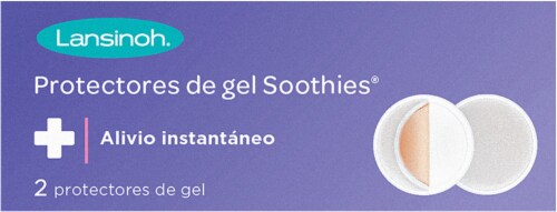 Lansinoh® Soothies Gel Pads Perspective: top